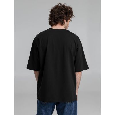 Футболка оверсайз Slope, черная-8