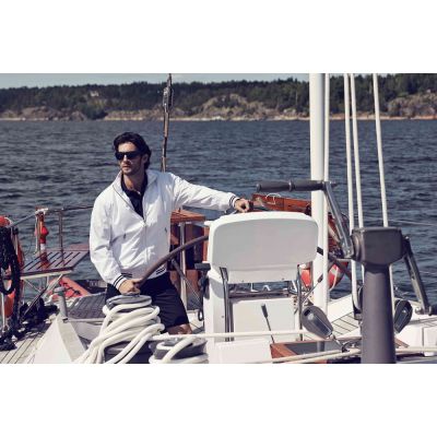 Ветровка унисекс Garland, голубая-9