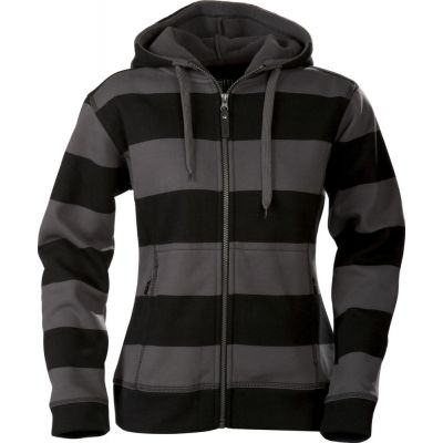 Толстовка женская MOLINE, серая и черная-0