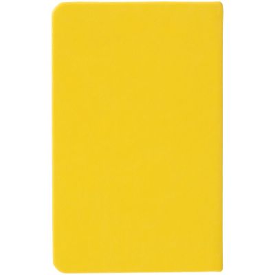 Блокнот Cluster Mini в клетку, желтый-1