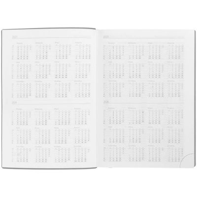 Ежедневник Time, датированный, серый-3