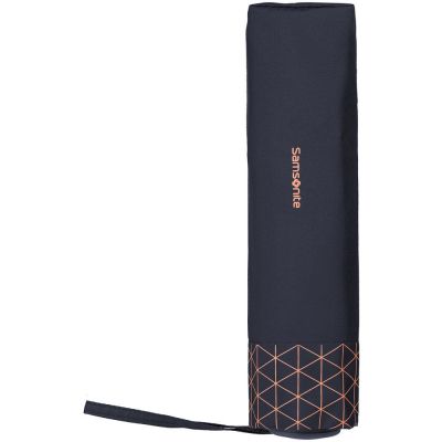 Зонт складной Up Way, механический, синий с оранжевым-2