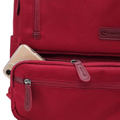 Рюкзак для ноутбука B175, бордовый-9