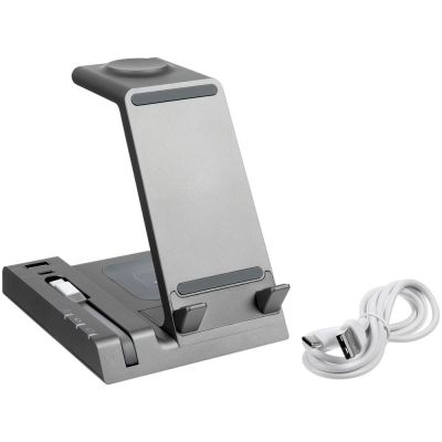 Зарядная станция Tres, серая-6