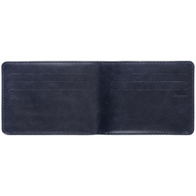 Портмоне inCase, серое с синим-2