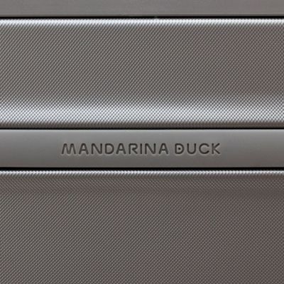 Чемодан Logoduck M, серебристый-7