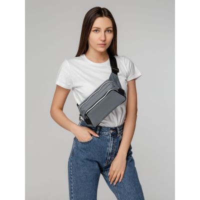Поясная сумка Tabby, серая-7