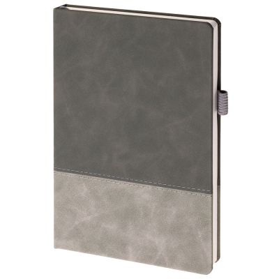 Ежедневник Horizon, недатированный, серый-1