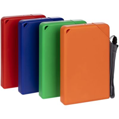 Плоская бутылка для воды Flacon, синяя-7