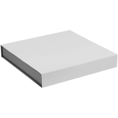 Коробка Memoria под ежедневник и ручку, серая-3