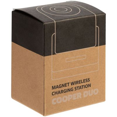 Зарядная станция с подсветкой Cooper Duo, синяя-15