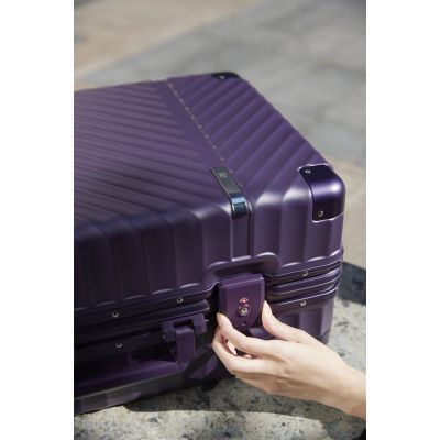 Чемодан Aluminum Frame PC Luggage V1, фиолетовый-4