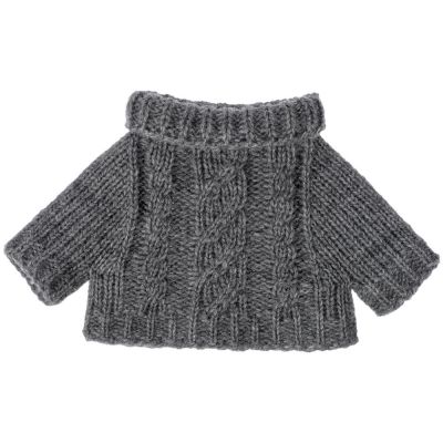 Свитер для мягкой игрушки Snugget, темно-серый-0