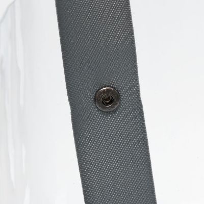 Шопер Clear Fest, ver.2, прозрачный с серыми ручками-7