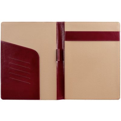 Папка для конференций Signature, бордовая-2