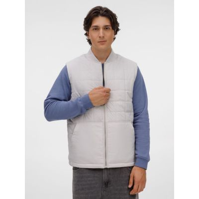 Жилет унисекс Warmbridge, светло-серый-4