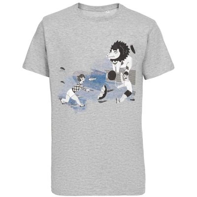 Футболка «Не вы ли были у Невы», серый меланж-0