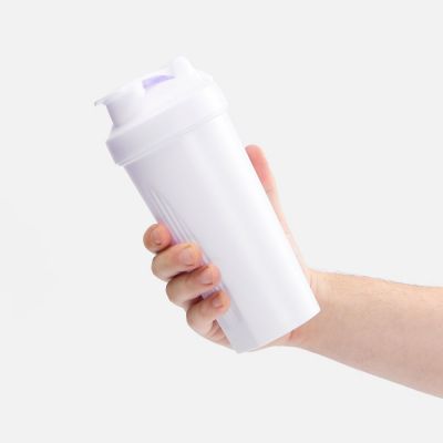 Спортивный шейкер Shake It Easy, белый-4