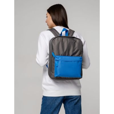 Рюкзак Sensa, серый с синим-5