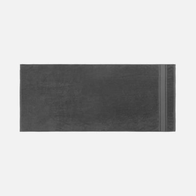 Полотенце махровое Terrychic, среднее, темно-серое-1