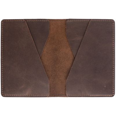 Обложка для паспорта inStream, коричневая-2