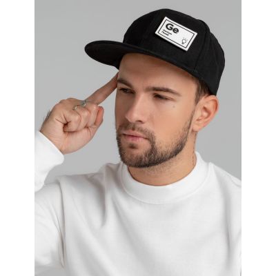 Бейсболка с патчами «Химия состояний», черная-5