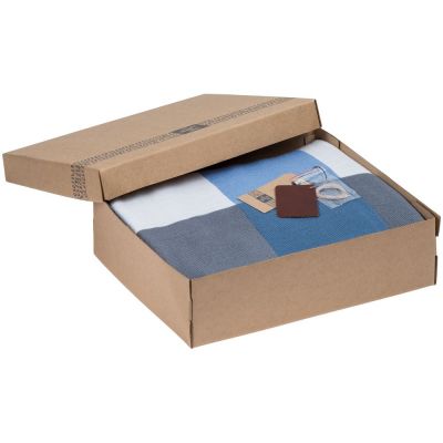 Плед Farbe, синий-5