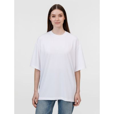 Футболка из бифлекса Morfiss, белая-0