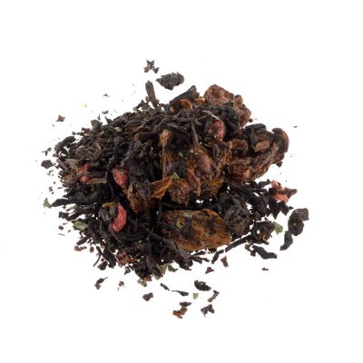 Чай «Сокочай», черный с ананасом, клубникой и мятой-2