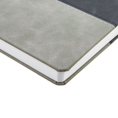 Ежедневник Horizon, недатированный, серый с черным-5