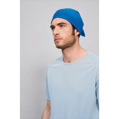 Многофункциональная бандана Bolt, синяя-4