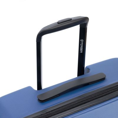 Чемодан Caspian M, темно-синий-4