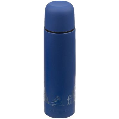 Термос «СКА. В сердце города», синий-3