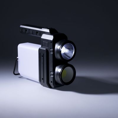 Кемпинговый фонарь-лампа аккумуляторный Yol, черный-10