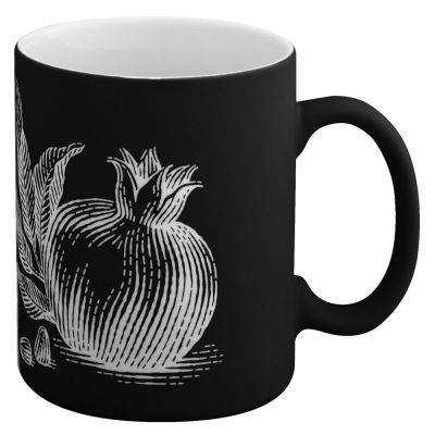 Кружка Grand Granat с покрытием софт-тач, черная-0