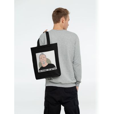 Холщовая сумка «Металлика», черная-2