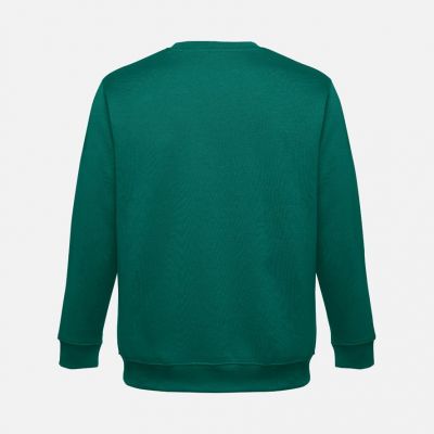 Свитшот унисекс Delta, темно-зеленый-1
