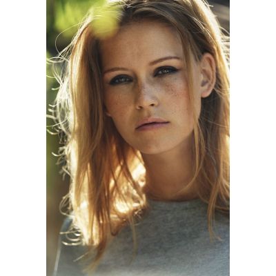 Футболка женская Ladies American U, светлый меланж-3