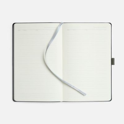 Ежедневник Lungo, недатированный, серый-7