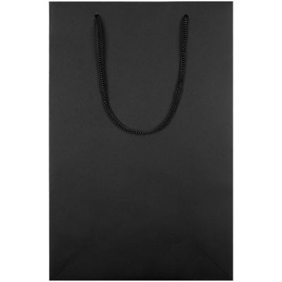 Пакет бумажный Waski M, черный-1