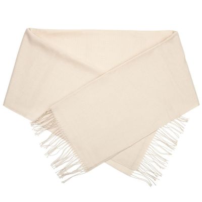 Шарф Bristol, светло-бежевый-0