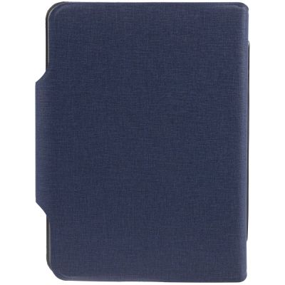 Органайзер с блокнотом и аккумулятором Oiro, синий-2