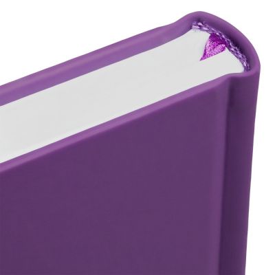 Ежедневник Favor Metal, недатированный, фиолетовый-2