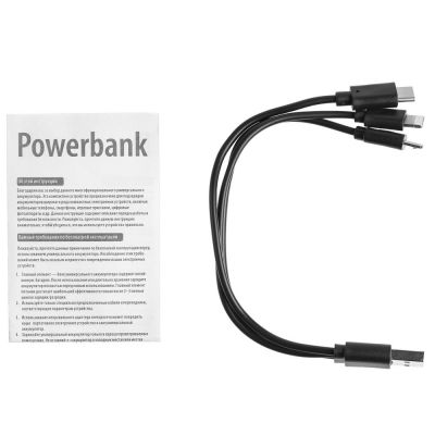 Внешний аккумулятор Uniscend Full Feel 10000 мАч с индикатором, черный-5