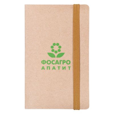 Футляр для визитки Eco Holder со стикерами, крафт-3