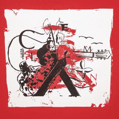 Футболка женская Carmen and Carwoman, красная-3