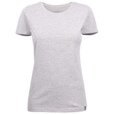 Футболка женская Ladies American U, светлый меланж-0