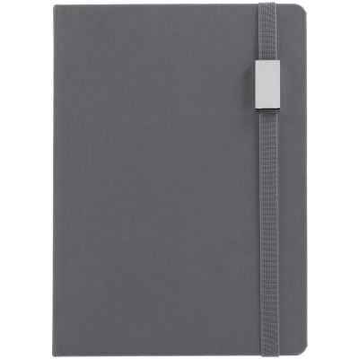 Ежедневник New Factor Metal, серый-1