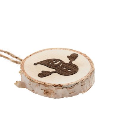 Подвеска Logger, малая, со снеговиком-2