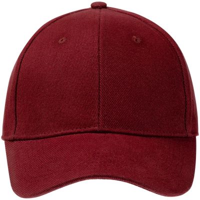 Бейсболка Hillside, бордовая-2